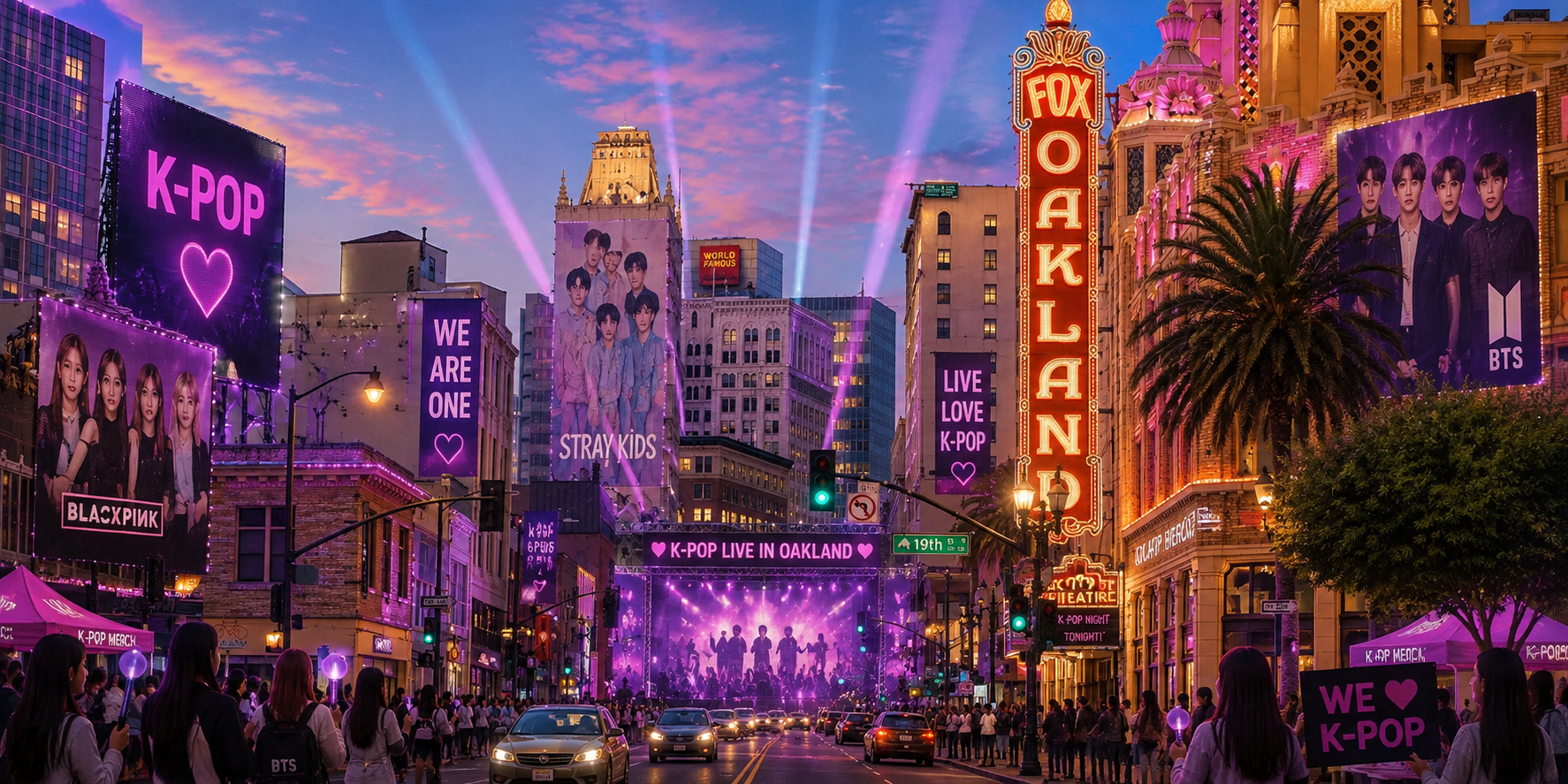 K-Pop Concerts in Oakland 2026